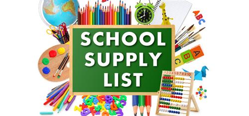  School Supplies Pencils